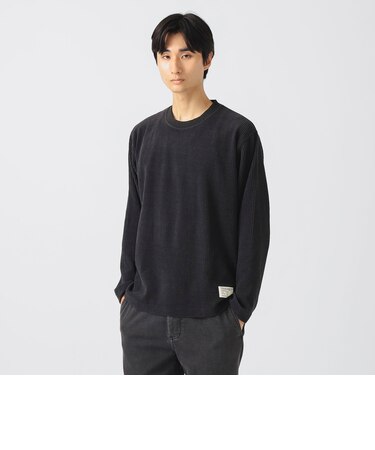 モール ワッフル ロングスリーブ カットソー