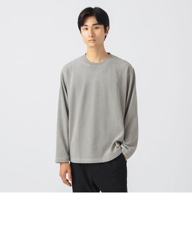 モール ワッフル ロングスリーブ カットソー