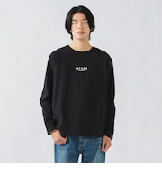BEAMS HEART ロゴ 起毛 ロングスリーブ
