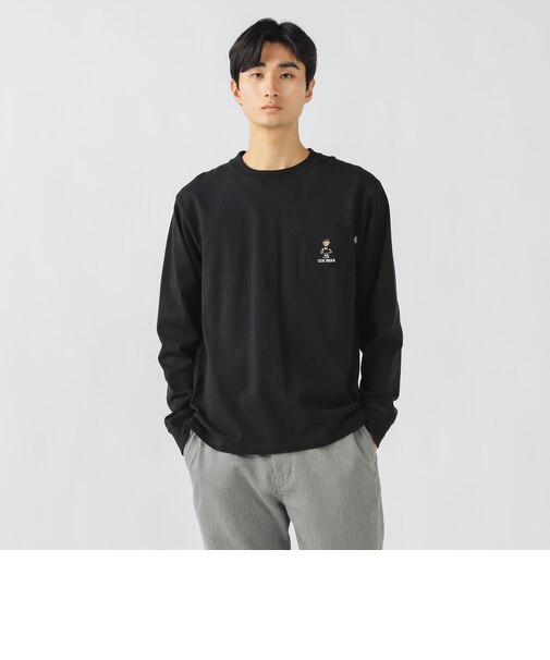トトノイ & ジム ベアー ロング スリーブ Tシャツ