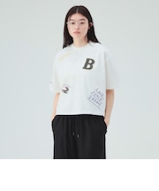 ロゴ 刺繍 Tシャツ