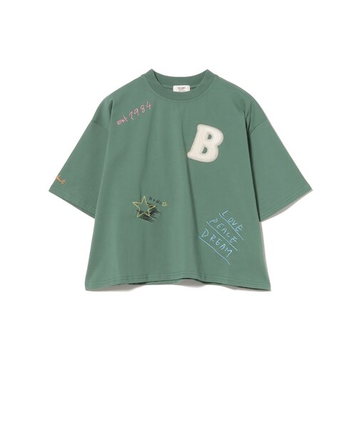 ロゴ 刺繍 Tシャツ