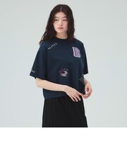 ロゴ 刺繍 Tシャツ