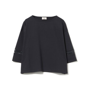 袖 レース プルオーバー
