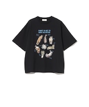 ネコ フォトコラージュ Tシャツ