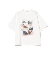 ネコ フォトコラージュ Tシャツ