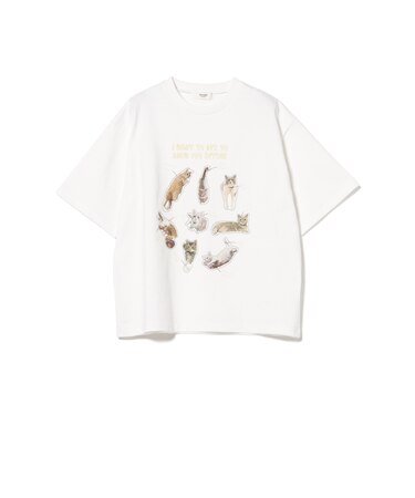 ネコ フォトコラージュ Tシャツ