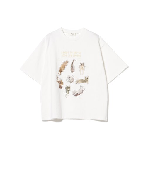 ネコ フォトコラージュ Tシャツ