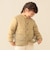 中綿 ノーカラー リバーシブル ブルゾン 2026FW（90～150cm）プチプラ キッズ服 軽アウター