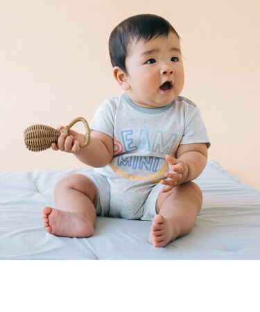 ベビー スマイル ロンパース 2026SS（70～80cm）プチプラ ベビー 人気