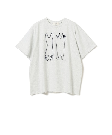 アートネコ 刺繍 Tシャツ