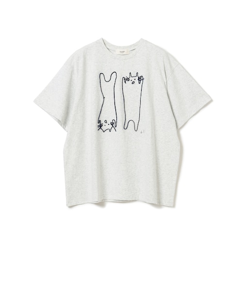 アートネコ 刺繍 Tシャツ
