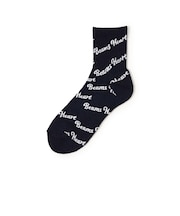 BEAMS HEART 斜めロゴ ソックス