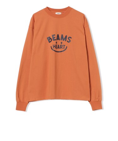 スマイル ロゴ ロングスリーブ Tシャツ