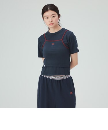 【EXCLUSIVE】RUSSELL ATHLETIC / キャミソール × Tシャツ（セットアイテム）