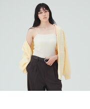 カップ付き ベロア キャミソール