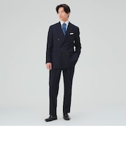 SARTORIA LINE Super100’s ダブルジャケット ソリッド スーツ