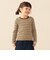 メローリブ Tシャツ 2026FW （90～130cm）プチプラ 人気 ボーダー 着回し ロンT 通園 通学