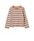 メローリブ Tシャツ 2026FW （90～130cm）プチプラ 人気 ボーダー 着回し ロンT 通園 通学