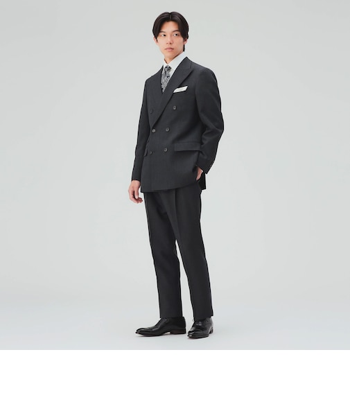 SARTORIA LINE ソリッド ダブルブレスト スーツ