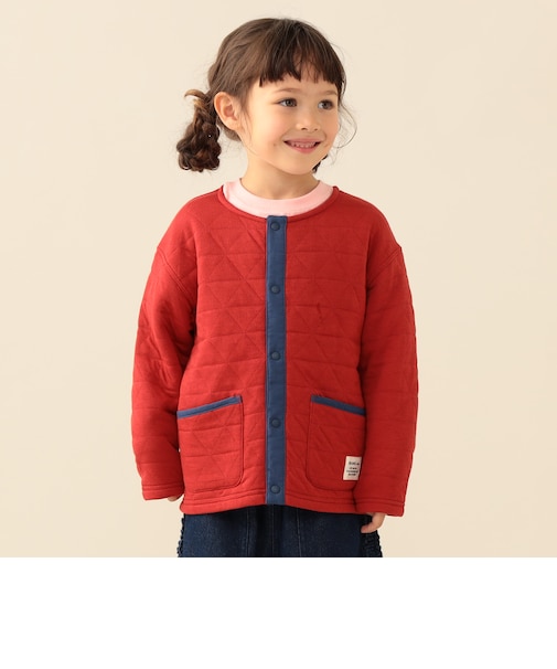 カットキルト ジャケット 2026FW(90~150cm)子供服 通園 通学 防寒