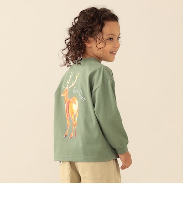 アニマル HIP ロングTシャツ 2026FW(90~140cm) キッズ カジュアル プチプラ 通園 通学