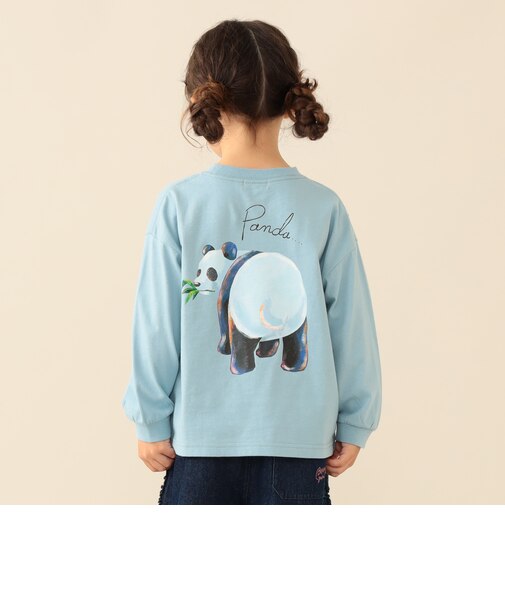 アニマル HIP ロングTシャツ 2026FW(90~140cm) キッズ カジュアル プチプラ 通園 通学