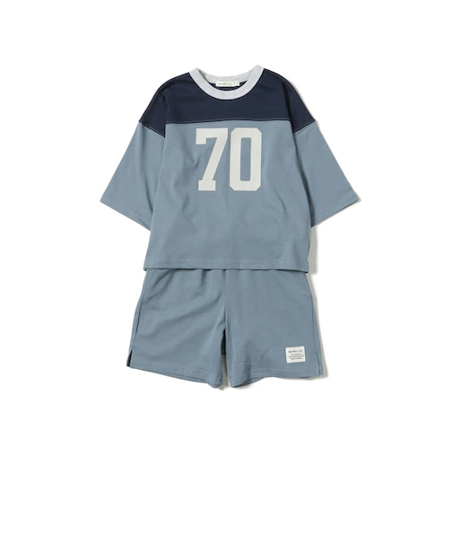 ナンバリング 天竺 セット 2026FW (90~150cm) 通園 通学 セットアップ