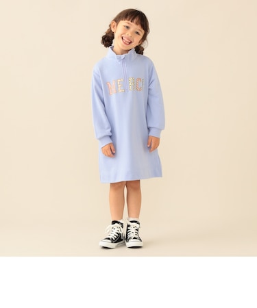 【WEB限定】スウェット ハーフジップ ワンピース 2026FW（90～140cm）