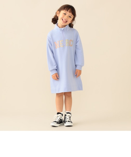 【WEB限定】スウェット ハーフジップ ワンピース 2026FW（90～140cm）
