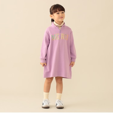 【WEB限定】スウェット ハーフジップ ワンピース 2026FW(90~140cm)