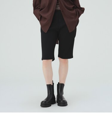 ストレッチ カプリ パンツ