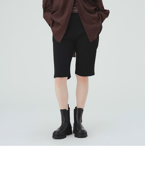 ストレッチ カプリ パンツ