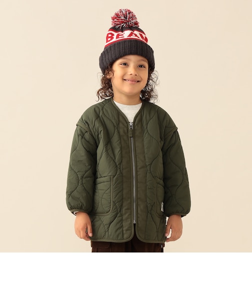 キルト ジップコート 2026FW(90~150cm)人気 定番 キルティング アウター 通園 通学