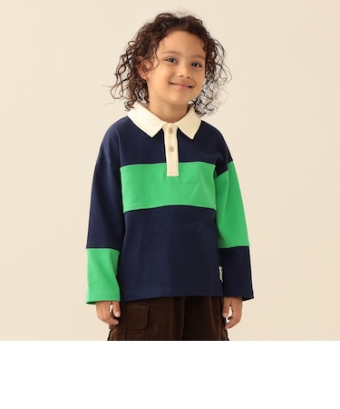 【WEB限定】ラガーシャツ 2026FW(90~140cm)プチプラ キッズ服 人気 通園 通学