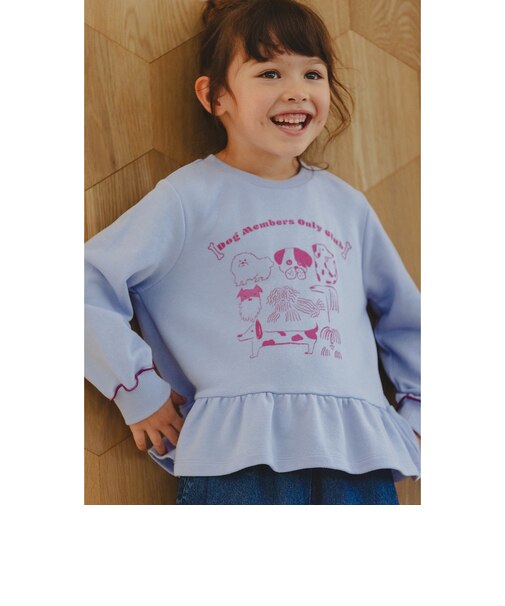切替フリル スウェット 2026FW(90~140cm)