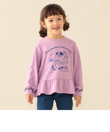 切替フリル スウェット 2026FW(90~140cm)
