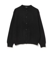 ストレッチ クルーネック カーディガン