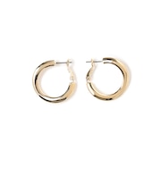 チャンキー フープ ピアス