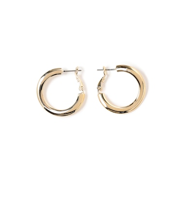 チャンキー フープ ピアス