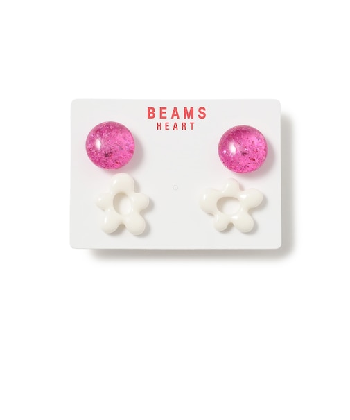フラワー 2ペア セット ピアス