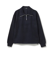カルゼ ハーフジップ カットソー