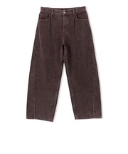 コーデュロイ カーブ ワイド パンツ