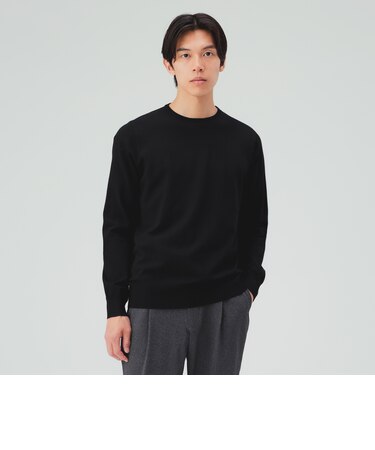 ベーシック クルーネックニット 26FW