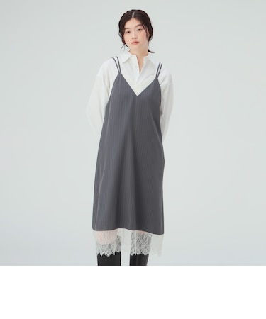 レース キャミソール ワンピース