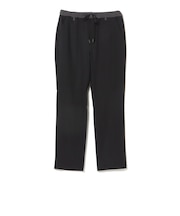 ウールライク ストレッチ テーパードパンツ