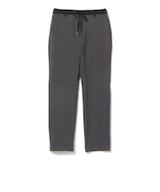 ウールライク ストレッチ テーパードパンツ