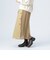 プリーツミックス トレンチスカート