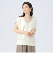 チュール レイヤード ベスト