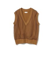 チュール レイヤード ベスト
